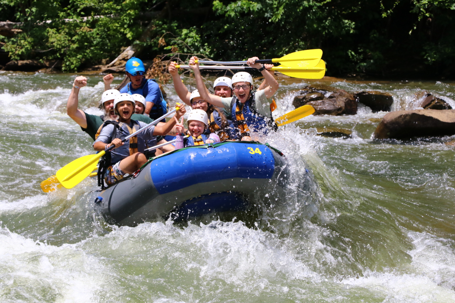 #1 Thrilling Chattanooga Whitewater Rafting On Ocoee River