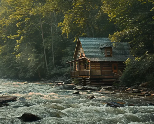 best cabins near tennessee white water rafting