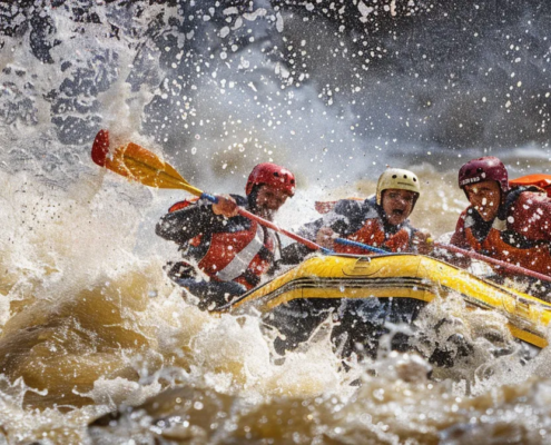 intermediate white water rafting guide