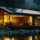 energy efficient river cabin features