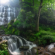 waterfalls in smoky mountains trails