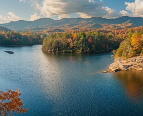 landmarks along the ocoee river