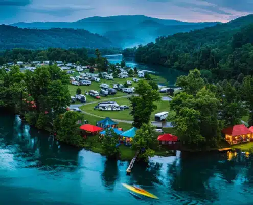 ocoee river rafting rv parks